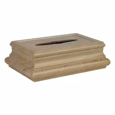 ست سطل و جای دستمال کاغذی طرح سنگ کد 290031