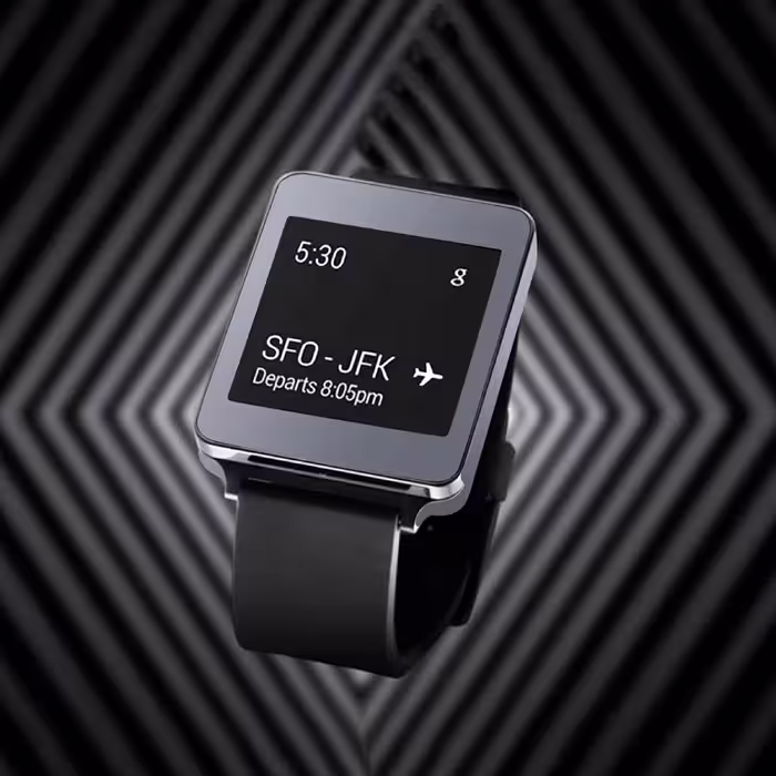 برچسب ماهوت طرح Matte Silver مناسب برای ساعت هوشمند ال جی G Watch
