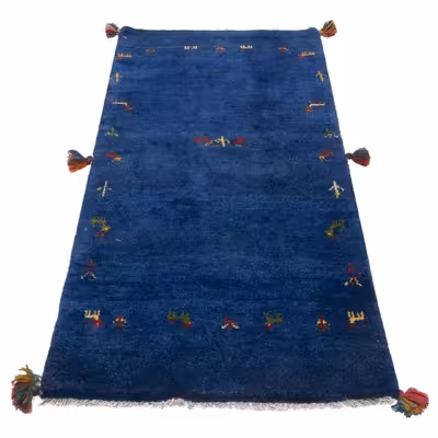 گبه دستباف کناره طول یک و نیم متر سی پرشیا کد 122484