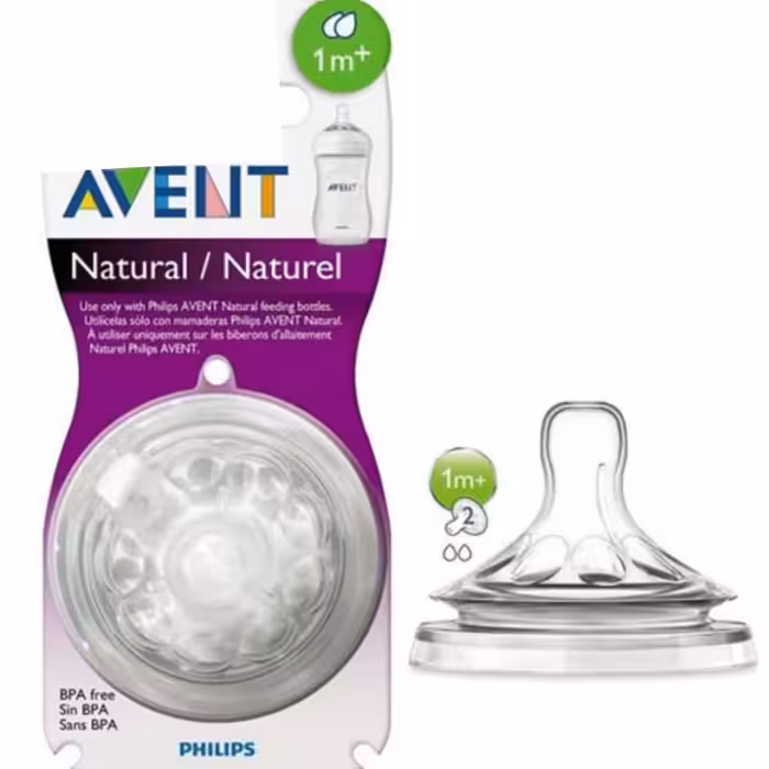 سر شیشه شیر اونت مدل نچرال بسته 2 عددی