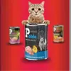 کنسرو‌ گربه پابلو مدل مرغ و‌ماهی سالمون و کدو تنبل وزن 800 گرم بسته 2 عددی