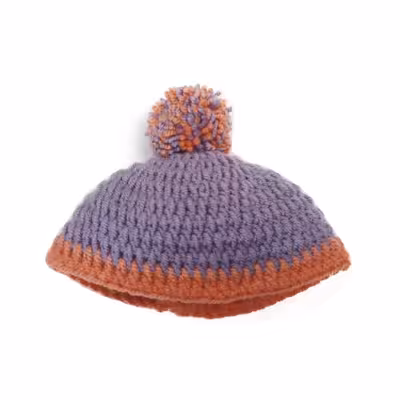 عروسک بافتنی مدل دختر خانوم