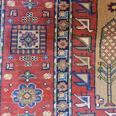 فرش دستبافت سه متری مدل قشقایی کد 968