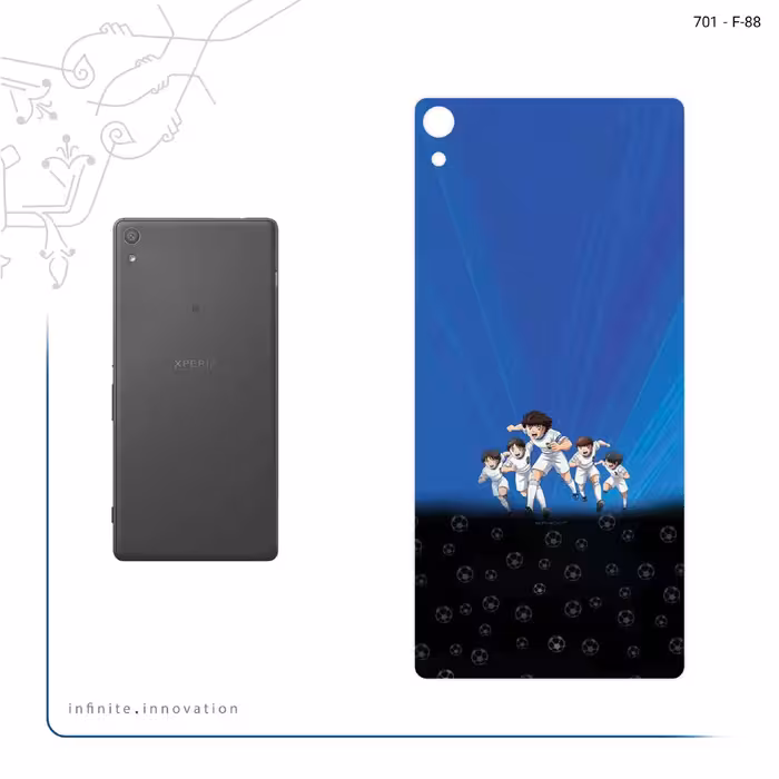 برچسب پوششی ماهوت مدل Ganbare Kikkazu مناسب برای گوشی موبایل سونی Xperia XA Ultra