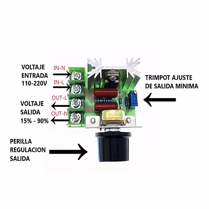 کیت دیمر مدل SCR 2000W