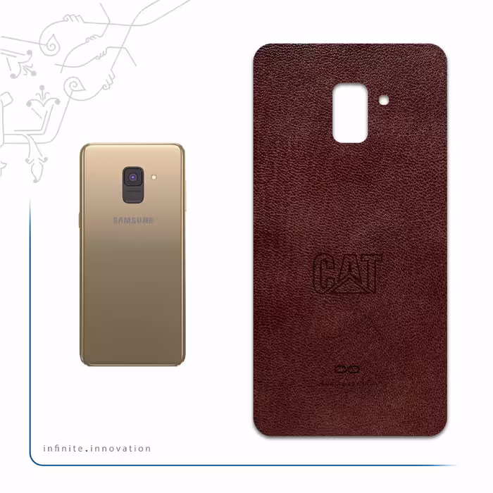 برچسب پوششی ماهوت مدل NL-CAT مناسب برای گوشی موبایل سامسونگ Galaxy A8 Plus 2018