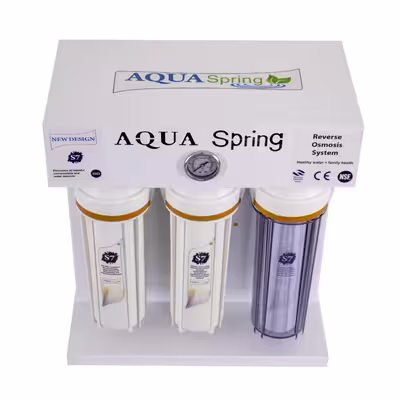 دستگاه تصفیه کننده آب آکوآ اسپرینگ مدل RO-S7-WZ 7004 به همراه کیت نشتی و فیلتر مجموعه عددی 