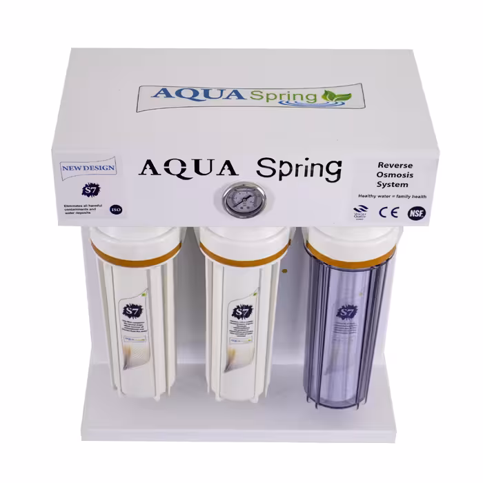 دستگاه تصفیه کننده آب آکوآ اسپرینگ مدل RO-S7-WZ 7004 به همراه کیت نشتی و فیلتر مجموعه عددی 