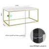 میز جلومبلی دیزم مدل CO_A100_110_SW