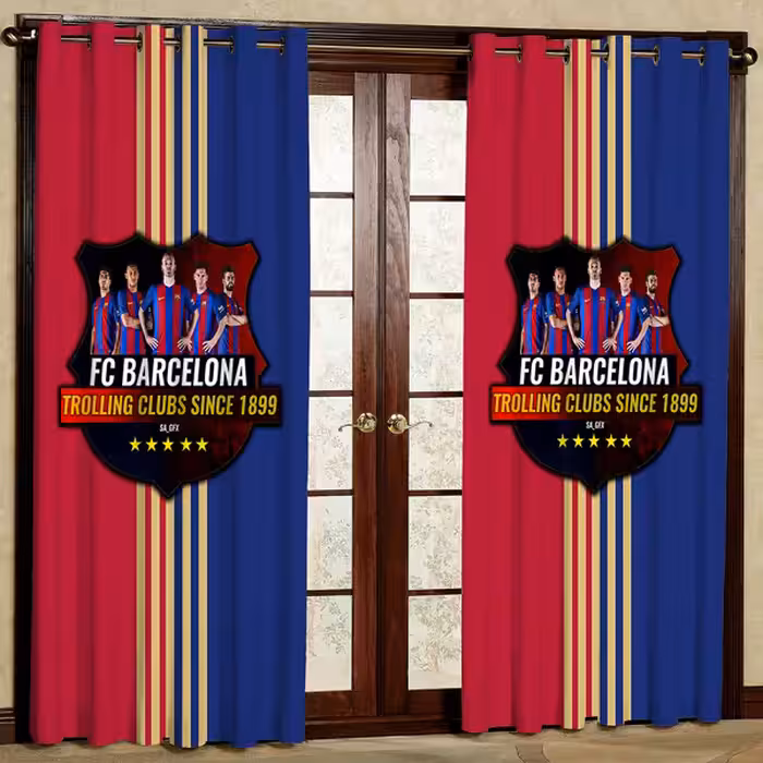 پرده مدل مخمل پانچی کد 7688 سایز 280x140 سانتی متر