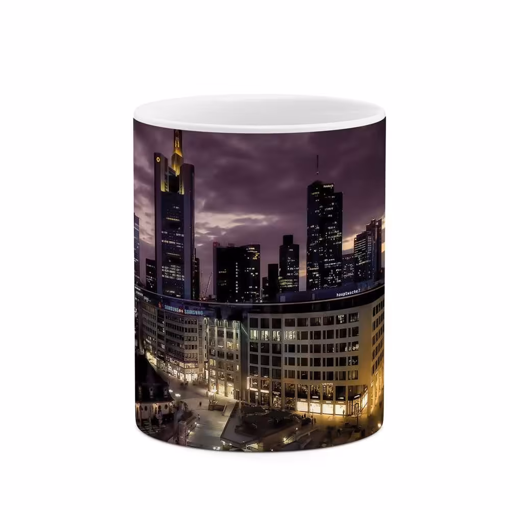 ماگ طرح شهر مدل mug04658