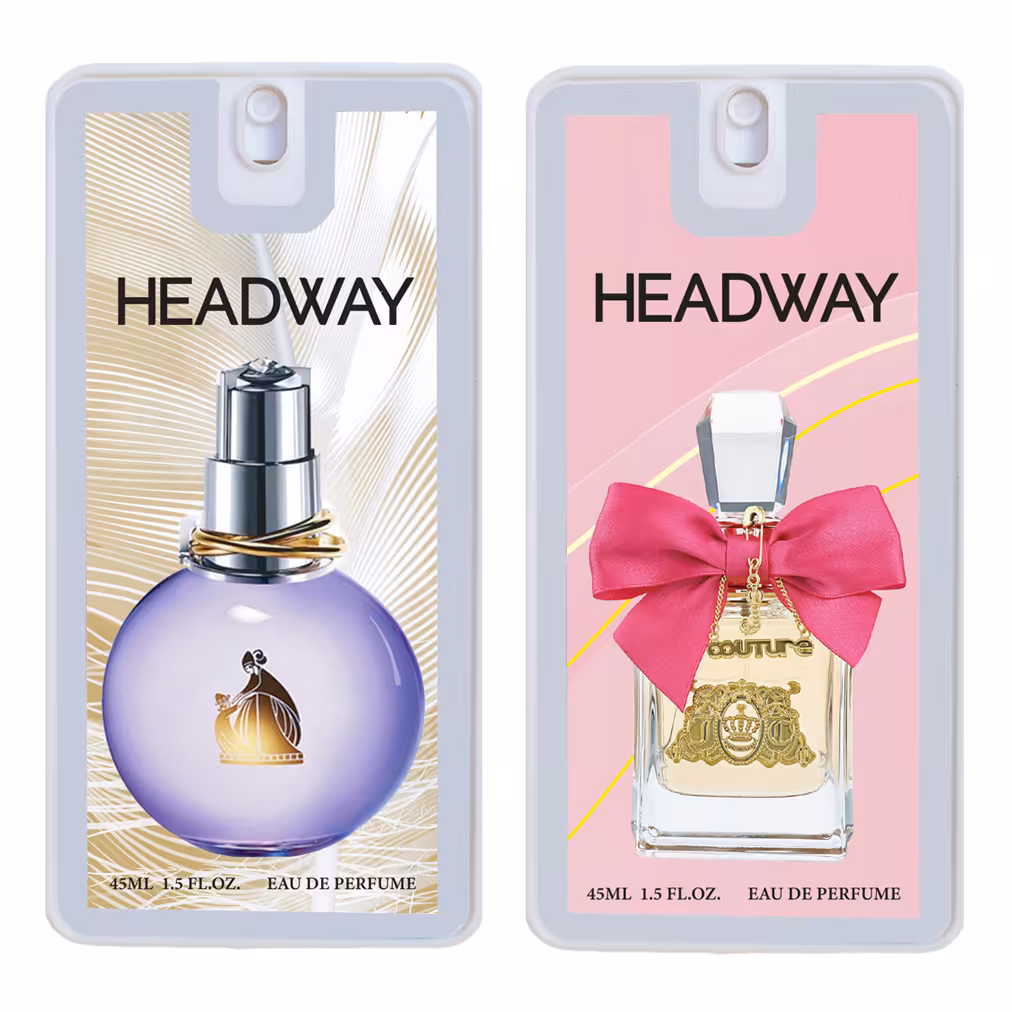 عطر جیبی زنانه هدوی مدل اکلت و ویوا لا جویسی حجم 45 میلی لیتر  مجموعه 2 عددی