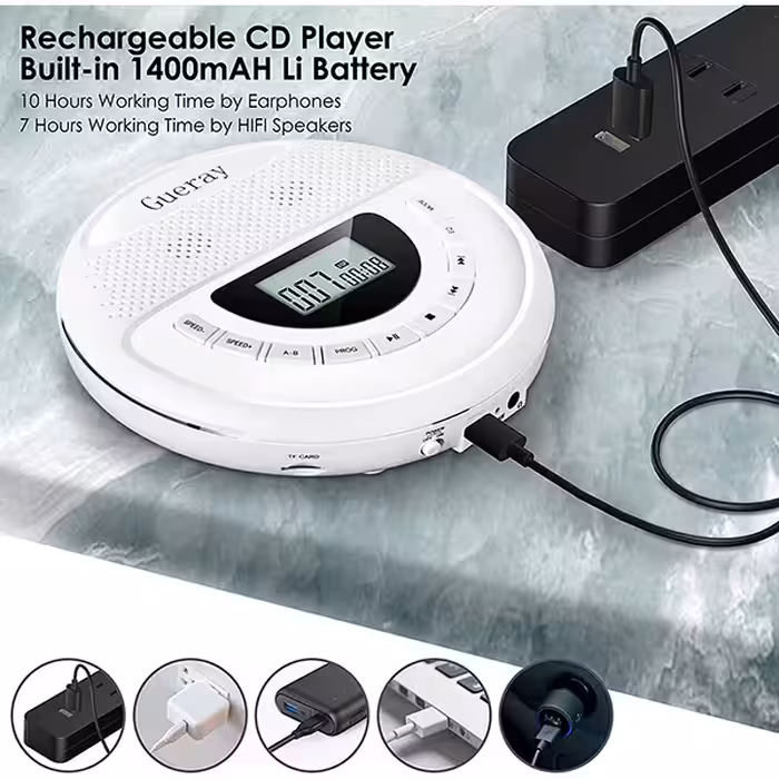 پخش کننده موسیقی گرای مدل QGUEZL2020W