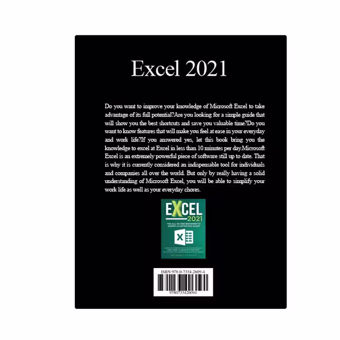 کتاب Excel 2021 اثر Python, Anthony انتشارات نبض دانش
