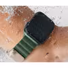 بند گرین مدل Silicone Magnets مناسب برای اپل واچ 42/44/45/49 میلی متری