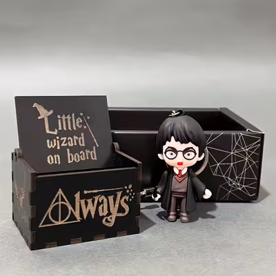 جعبه موزیکال اینو دلا ویتا مدل Arca Figura ملودی هری پاتر طرح Magic Caster Wand