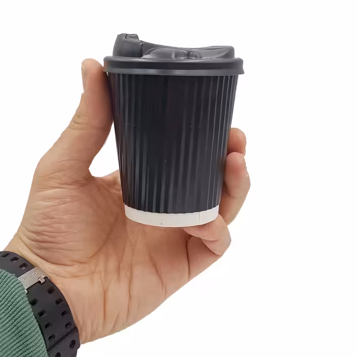 لیوان یکبار مصرف مدل دو جداره 220 سی سی بسته 30 عددی