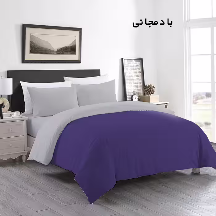 سرویس ملحفه تهران خواب مدل دورو کد t160 دو نفره چهار تکه 