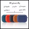 کاور کی فون مدل Leather مناسب برای کیس اپل AirPods Pro به همراه بند آویز