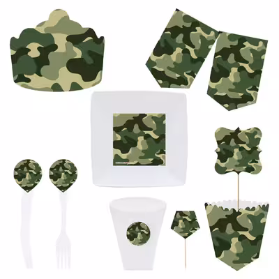  مجموعه 72 عددی تم تولد طرح چریکی