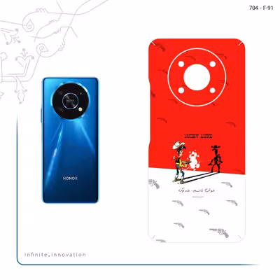 برچسب پوششی ماهوت مدل Lucky Luke مناسب برای گوشی موبایل آنر X9 5G
