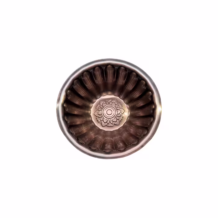 لگن مدل استیل طرح مسی کد 32