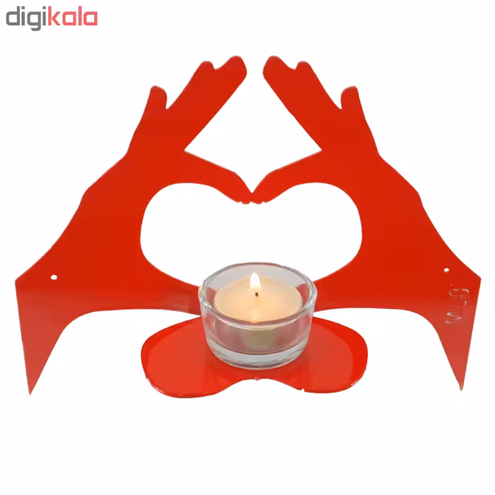 جا شمعی ملو طرح لاو 2 کد KMC15