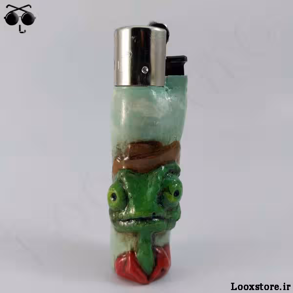 فندک سه بعدی طرح قورباغه