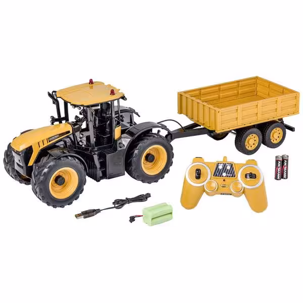 ماشین بازی کنترلی برند دبل ای مدل تراکتور Farm Tractor کد E360-003