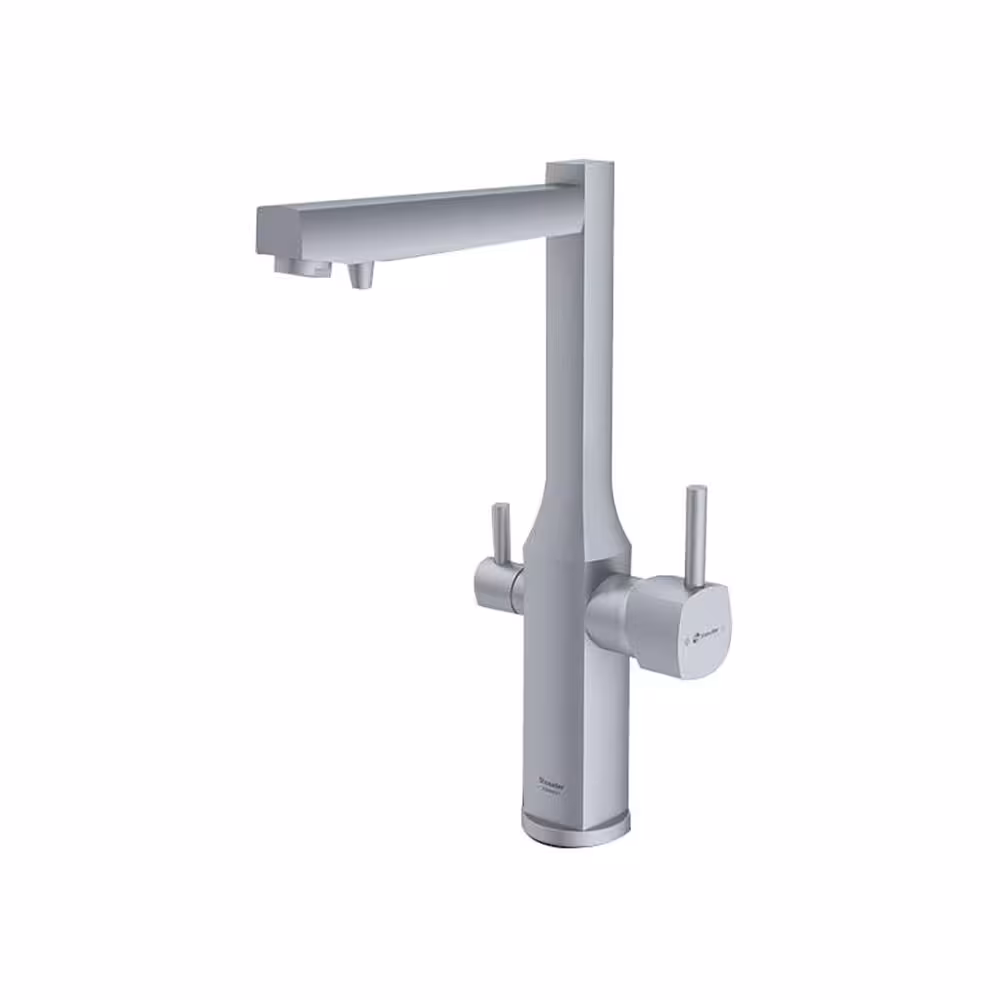 شیر ظرفشویی دومنظوره شودر مدل یونیک کروم مات