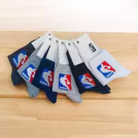 جوراب نیم ساق مردانه کارت سفید طرح NBA