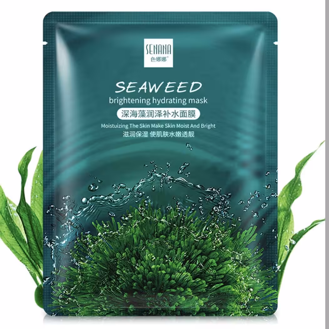 ماسک صورت ورقه ای  جلبک سبز سنانا SENANA