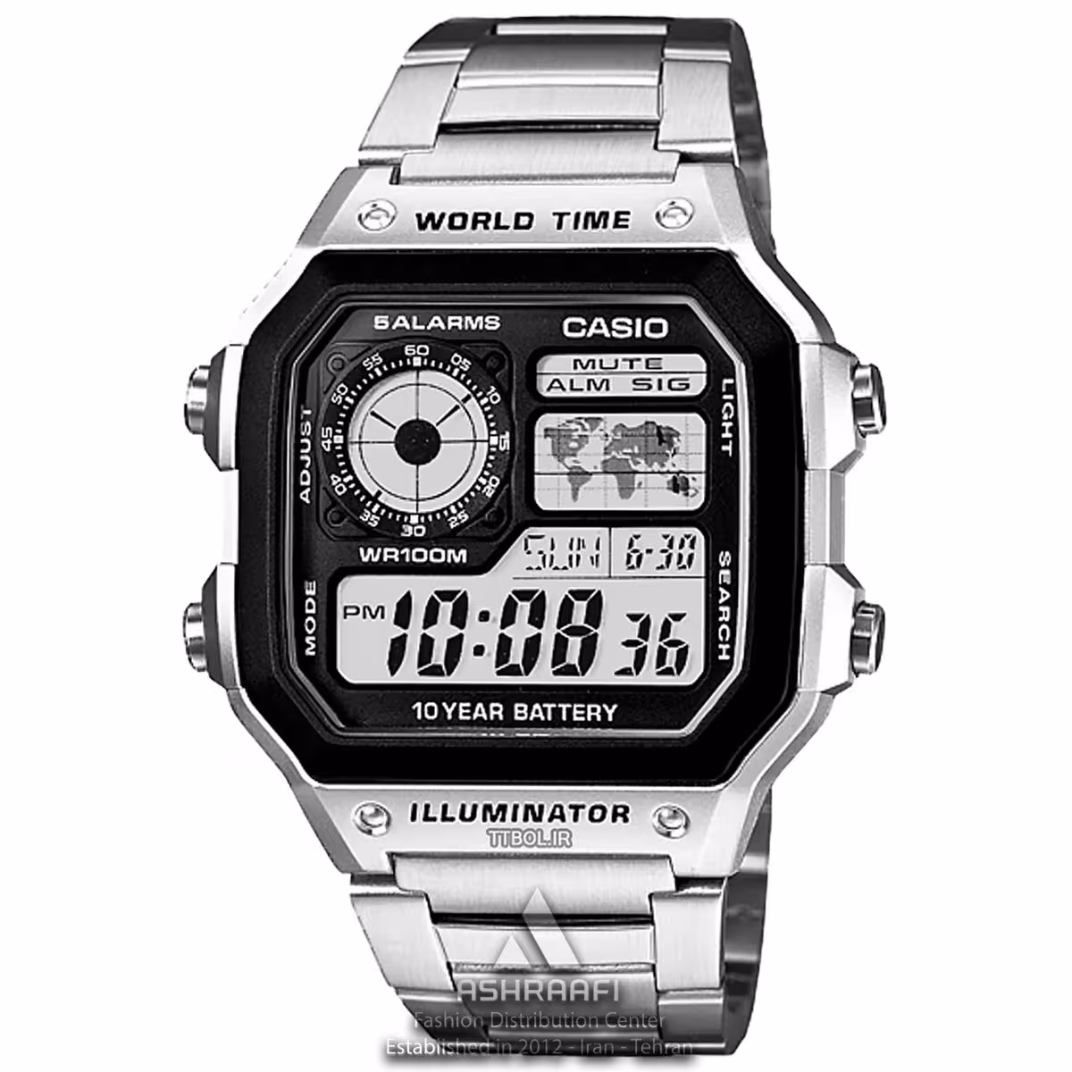 ساعت اورجینال کاسیو Casio AE-1200WHD-1AVDF