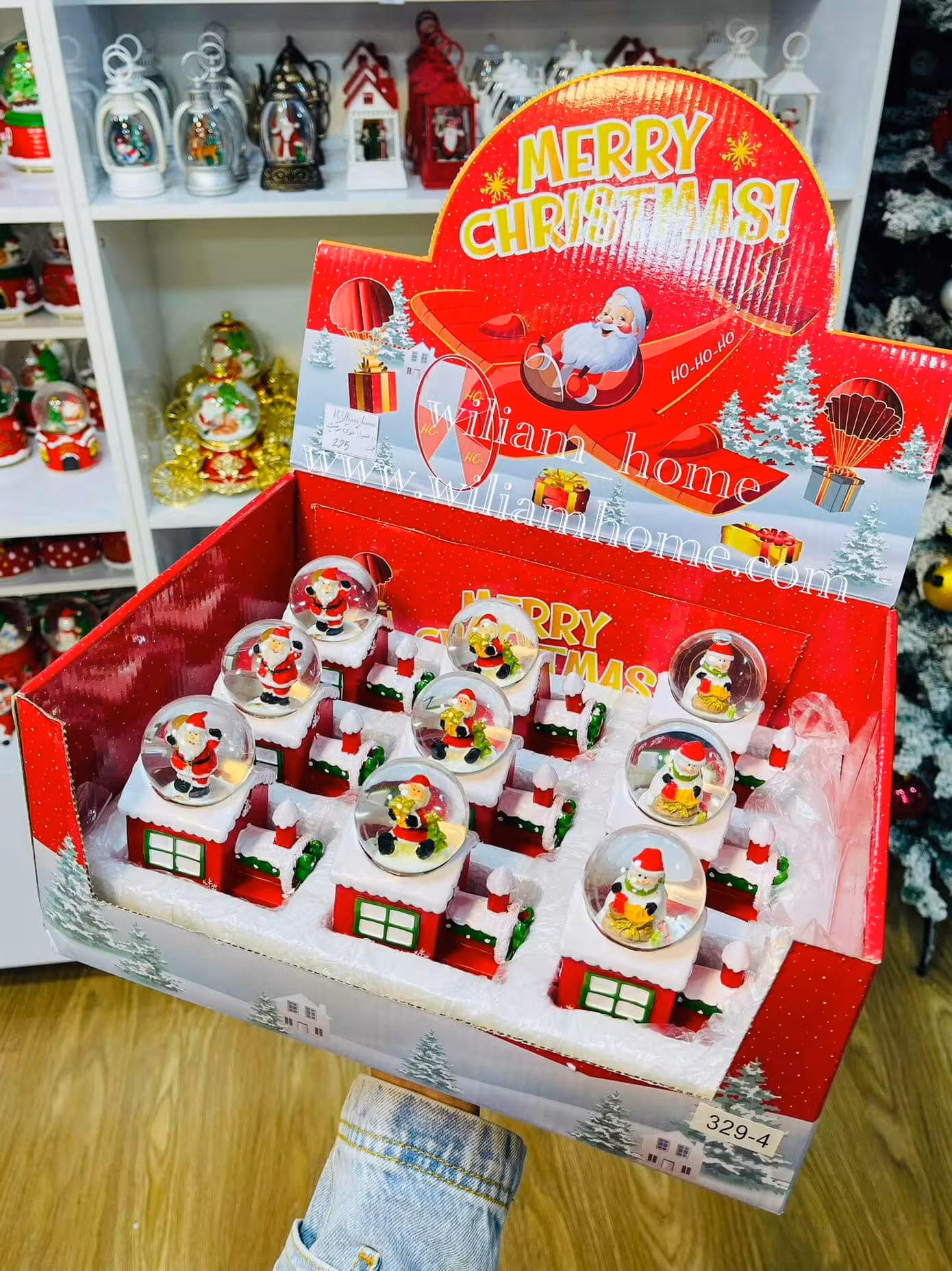 گوی قطار‌ کریسمس،چراغدار S