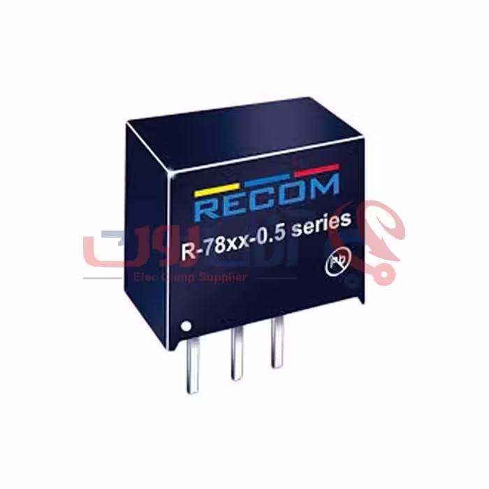 مبدل 5 تا 32 به 3.3 ولت 2 وات – Recom Power R-783.3-0.5