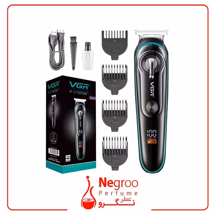 ماشین اصلاح موی سر و صورت وی جی ار مدل V-075