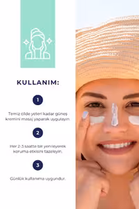 کرم ضد آفتاب بسیار کارآمد با فاکتور حفاظتی SPF  50 و محافظت UVA - UVB حجم 50 میلی‌لیتر - 9811