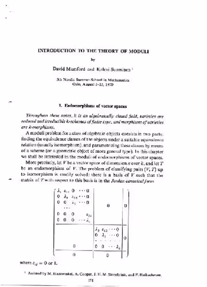 خرید و دانلود نسخه کامل کتاب Introduction to the theory of moduli