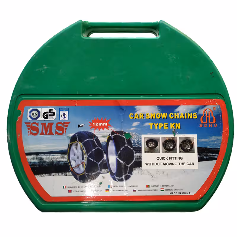 زنجیر چرخ ضربدری (زنبوری ) یخ شکن دار  مدل KN-100 مناسب خودروهای شاسی و یا لاستیک پهن