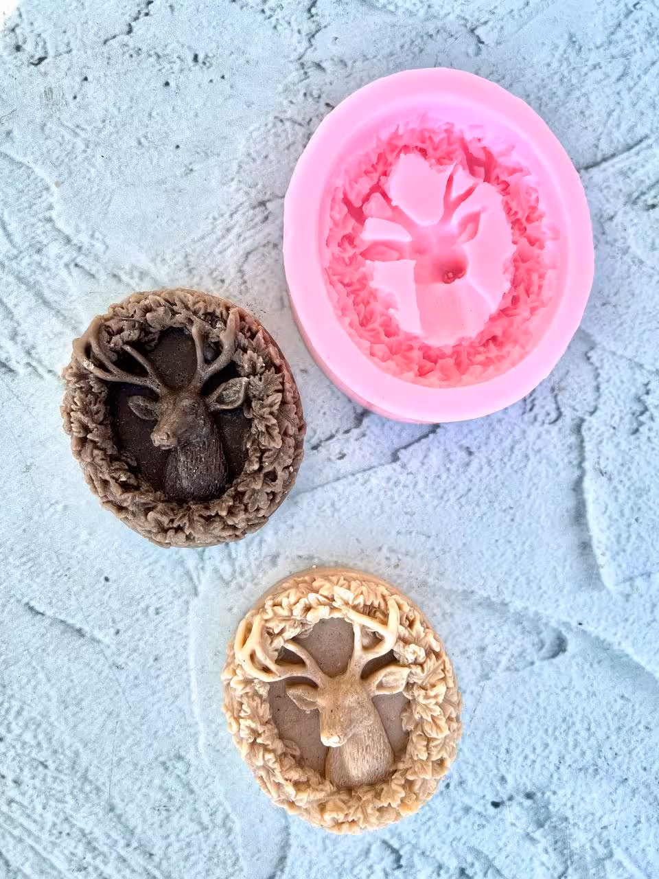 قالب سیلیکونی حلقه گوزن