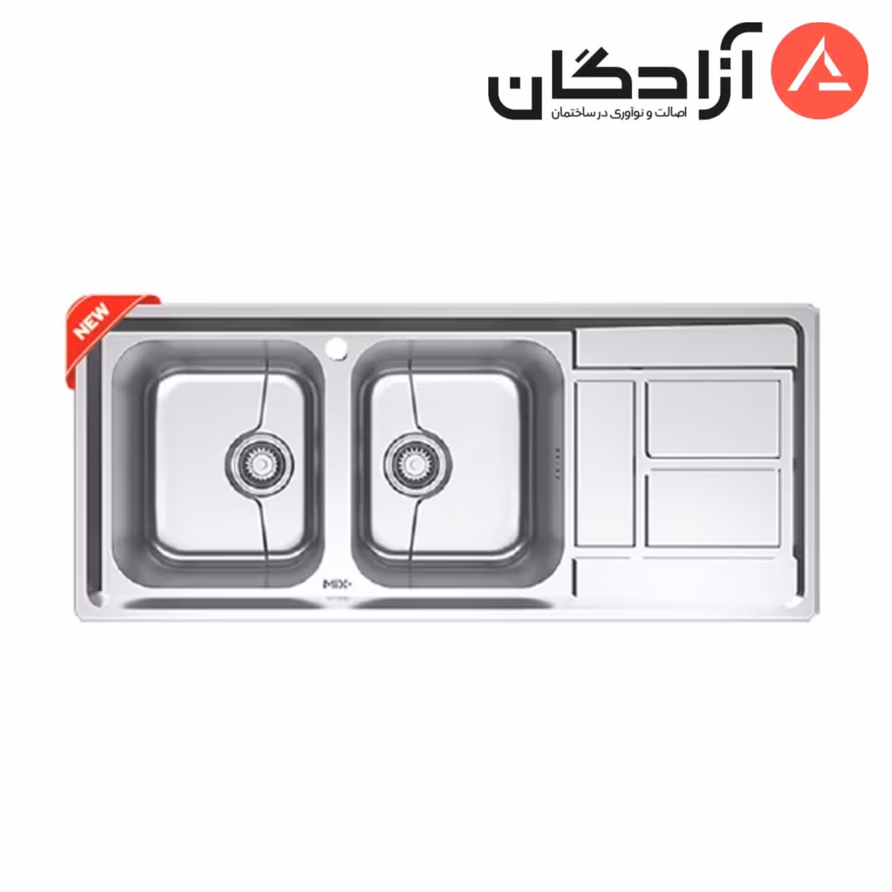 سینک فانتزی توکار میکس پلاس مدل S800