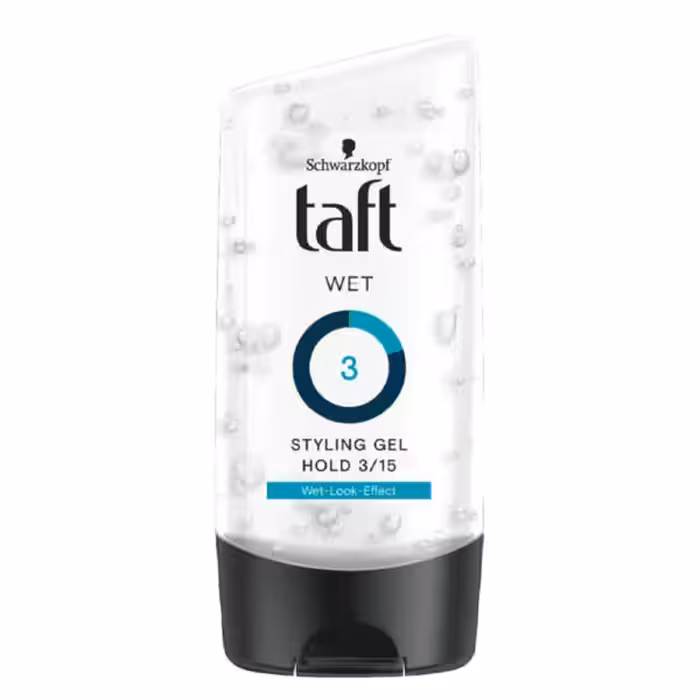 ژل مو حالت دهنده شماره 3 حجم 150ml taft Styling Gel wet number 3