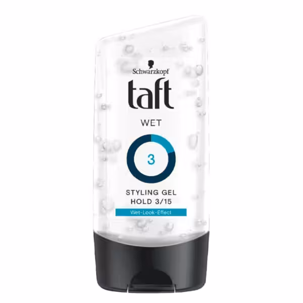 ژل مو حالت دهنده شماره 3 حجم 150ml taft Styling Gel wet number 3