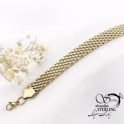 دستبند رولکس درشت مارک استیل کد 17684