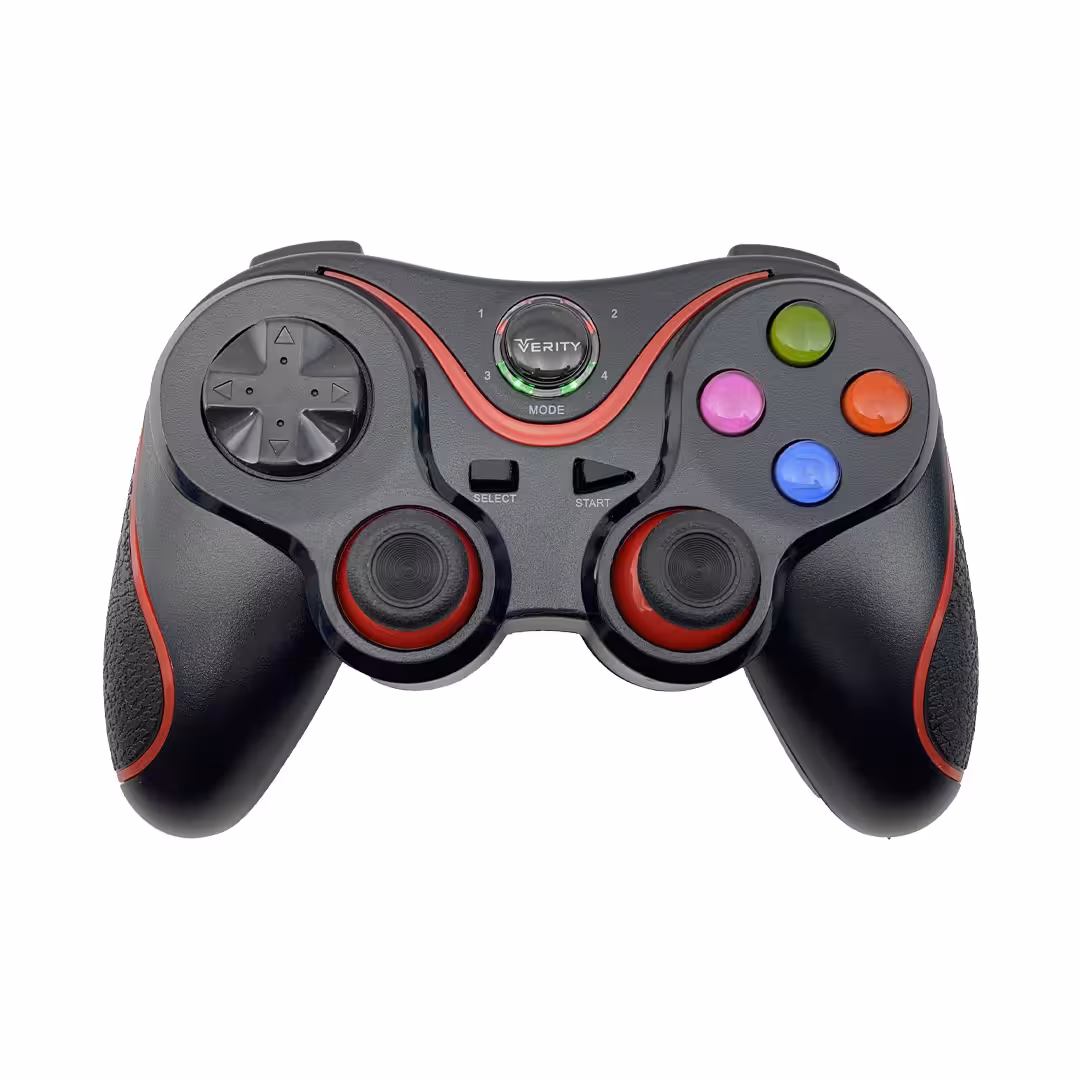 دسته بازی بی سیم تک شوکدار VERITY مدل 4113