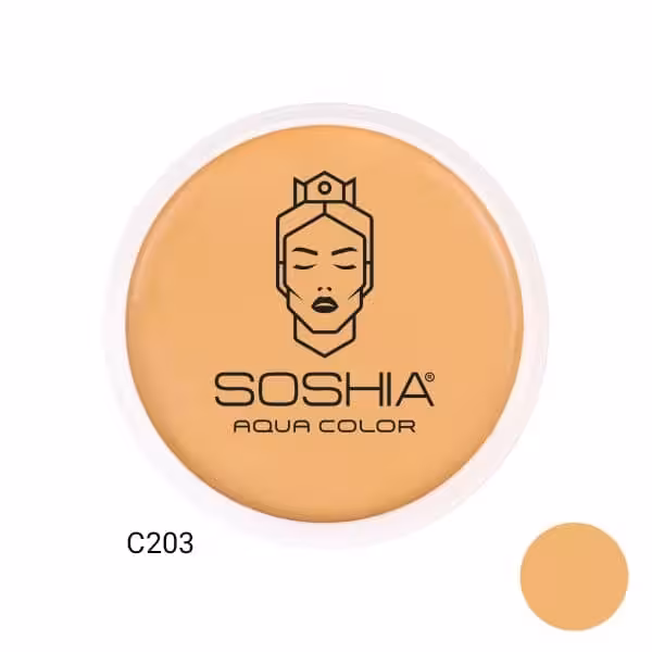 کرم گریم فشرده سوشیا C203 مدل SOSHIA