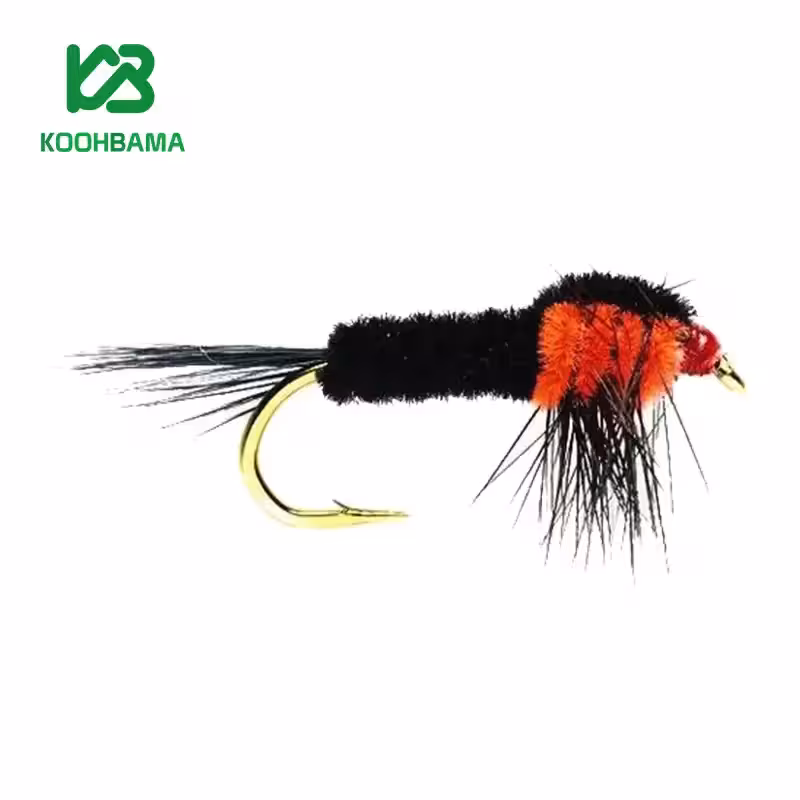 پشه فلای مانتانا نارنجی MONTANA ORANGE NYMPH FLIES