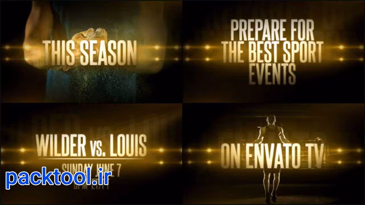 دانلود پروژه آماده افتر افکت تبلیغات اکشن تلویزیونی Action TV Spot - پک تول