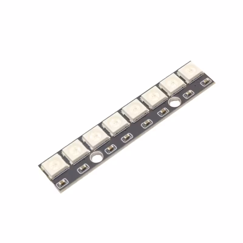 ماژول LED RGB خطی 8 تایی مدل WS2812
