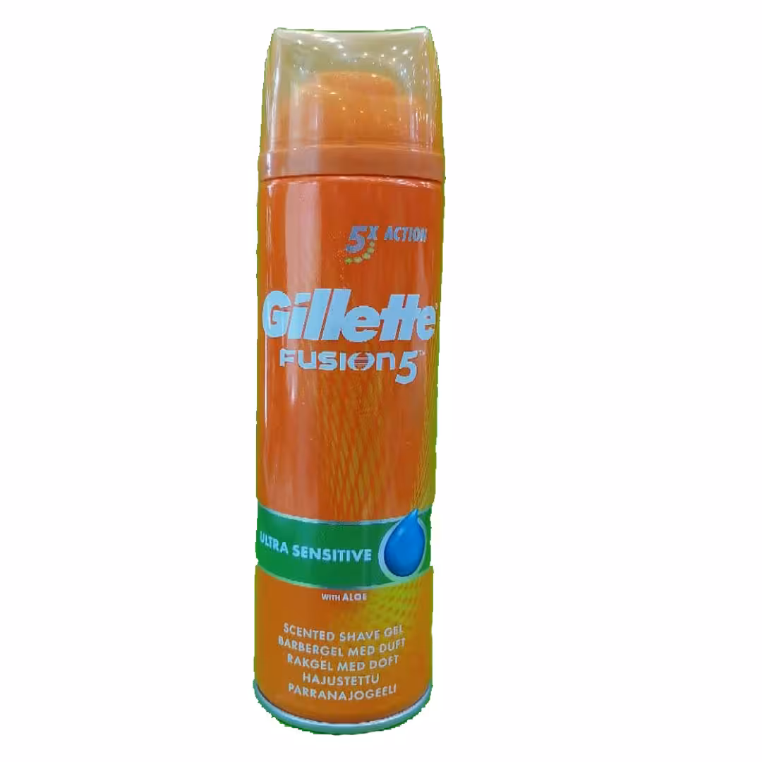 ژل اصلاح ژیلت فیوژن فوق حساس Gillette fusion ULTRA SENSITIVE JEL